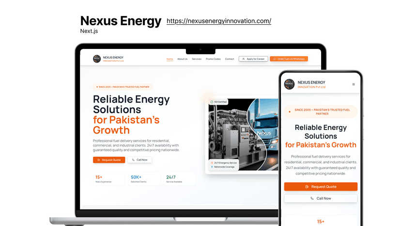 Nexus Energy & Innovation Petroleum Company Website