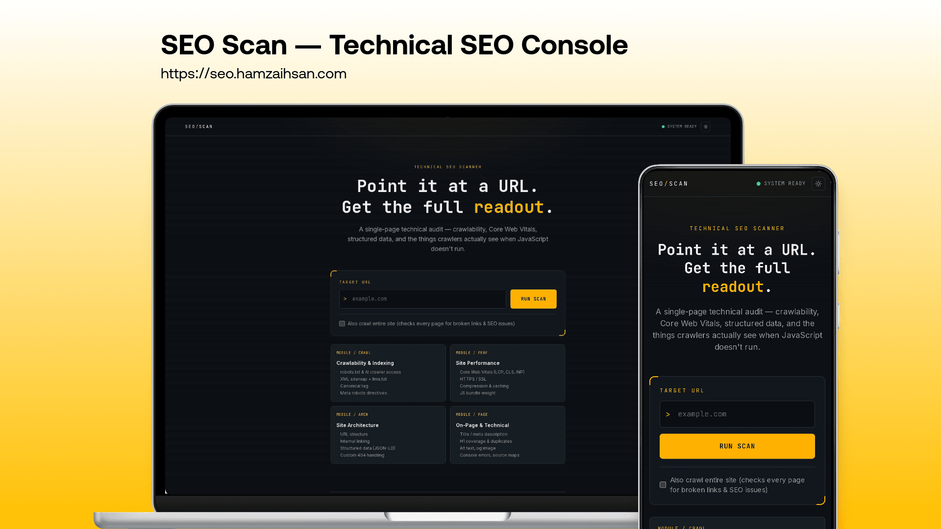 I got tired of paying for SEO audits, so I built my own